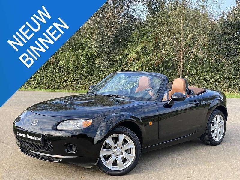Zwart Gebruikt 2006 Mazda MX5 Cabriolet | € 8.450 (Eerlijke prijs) - Afbeelding 1/4