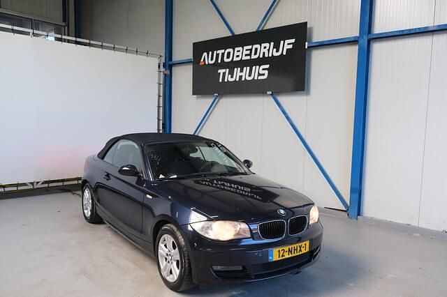Blauw Gebruikt 2010 BMW 118 Cabriolet Executive Cabriolet | € 4.450 (Iets duurder) - Afbeelding 1/4