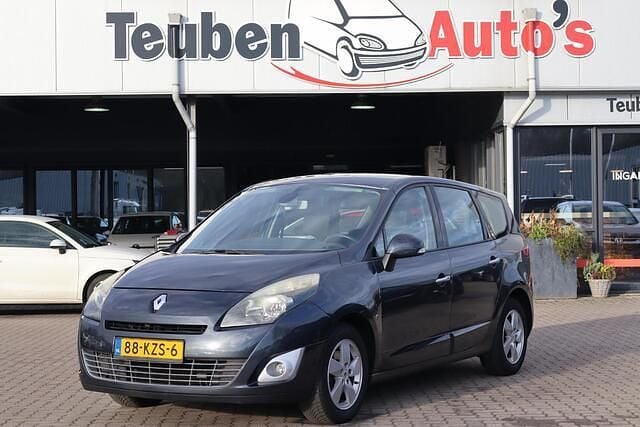 Grijs Occasion 2010 Renault Grand Scénic III Dynamique MPV | € 2.985 (Eerlijke prijs) - Afbeelding 1/4
