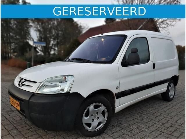 Wit Gebruikt 2003 Peugeot Partner MPV | € 2.995 (Iets duurder) - Afbeelding 1/4