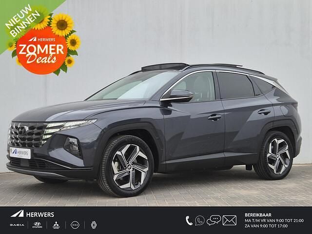 Dark knight pearl (yg7) Gebruikt 2022 Hyundai Tucson Premium SUV | € 34.785 (Eerlijke prijs) - Afbeelding 1/4