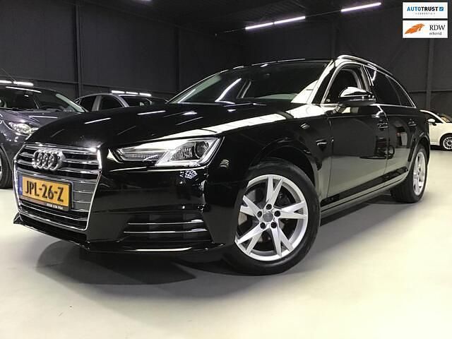 Zwart Gebruikt 2016 Audi A4 Design Stationwagen | € 18.250 (Eerlijke prijs) - Afbeelding 1/4