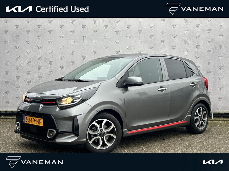 Grijs Gebruikt 2024 Kia Picanto GT-Line Hatchback | € 19.430 (Eerlijke prijs) - Afbeelding 1/4