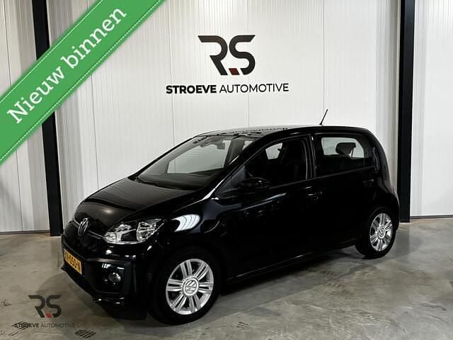 Zwart (metallic) Gebruikt 2019 VW up! high up! Hatchback | € 9.450 (Eerlijke prijs) - Afbeelding 1/4