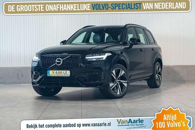 Zwart, metallic lak Gebruikt 2021 Volvo XC90 R-Design SUV | € 46.350 (Eerlijke prijs) - Afbeelding 1/3