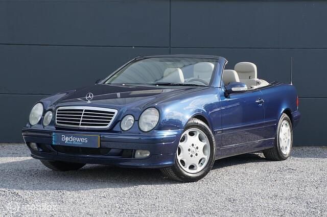 Occasion Mercedes CLK320 Elegance 218 PK (160 kW) 1999 Blauw Cabriolet