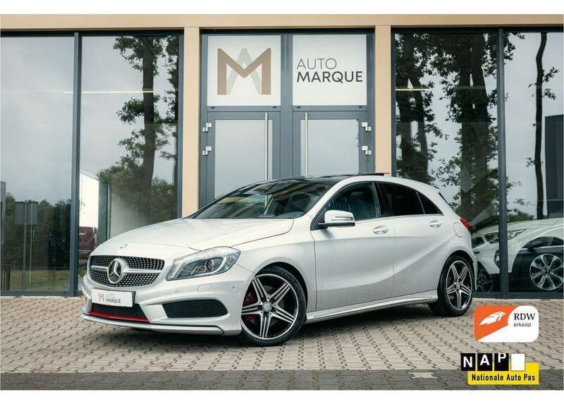 Grijs Gebruikt 2013 Mercedes A250 Ambition Hatchback | € 19.900 (Eerlijke prijs) - Afbeelding 1/4