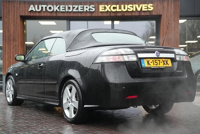 Occasion Saab 9-3 Cabriolet Linear 150 PK (110 kW) 2009 Zwart Cabriolet