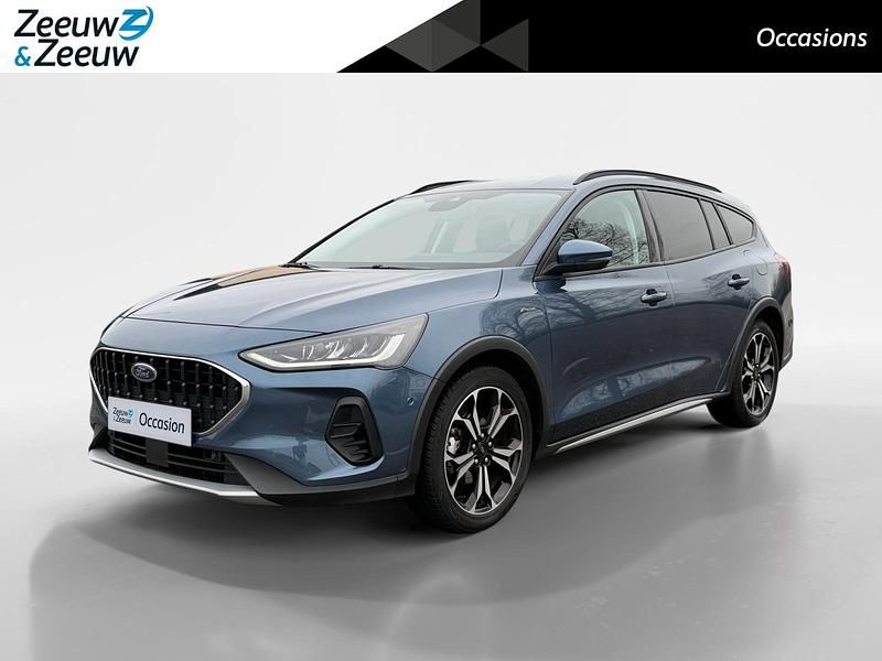 Blue metallic (pn4ft) Occasion 2022 Ford Focus Active Stationwagen | € 22.875 (Duur) - Afbeelding 1/4