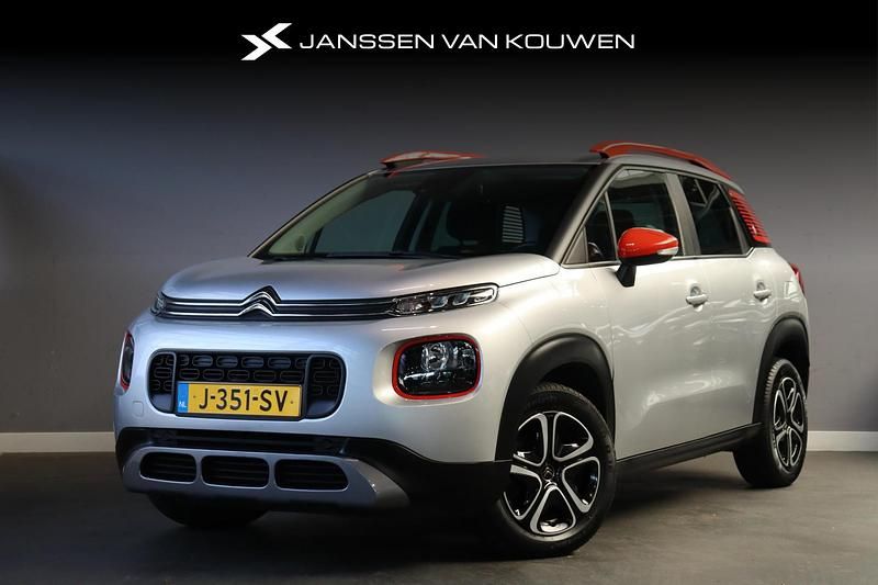 Grijs Gebruikt 2019 Citroën C3 Aircross PureTech SUV | € 13.885 (Eerlijke prijs) - Afbeelding 1/4