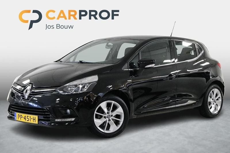 Zwart Gebruikt 2017 Renault Clio IV LIMITED Hatchback | € 9.880 (Eerlijke prijs) - Afbeelding 1/4