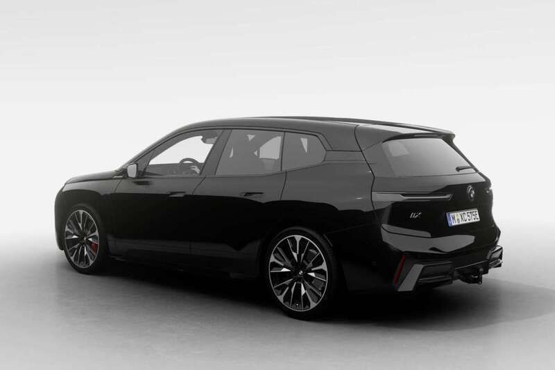 Nieuw BMW iX M Sport 484 kW (659 PK) 2025 Saphirschwarz metallic (zwart metallic) SUV