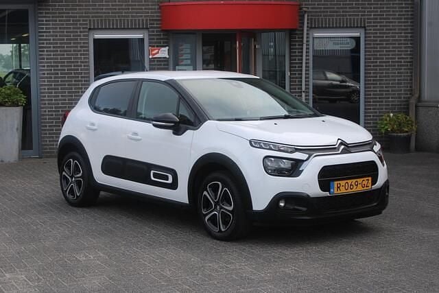 Wit Gebruikt 2022 Citroën C3 Feel Hatchback | € 12.750 (Goede deal) - Afbeelding 1/4