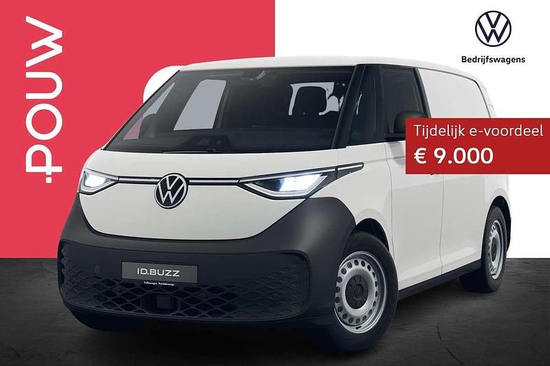 Wit Nieuw 2025 VW ID. Buzz Business MPV | € 40.750 (Super prijs) - Afbeelding 1/4