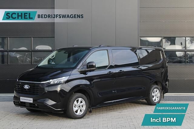Zwart (metallic) Nieuw 2025 Ford Transit Custom Limited Van | € 44.950 (Goede deal) - Afbeelding 1/4