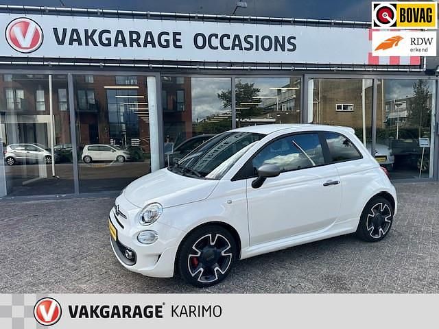 Wit Gebruikt 2017 Fiat 500 Sport Hatchback | € 9.950 (Eerlijke prijs) - Afbeelding 1/4