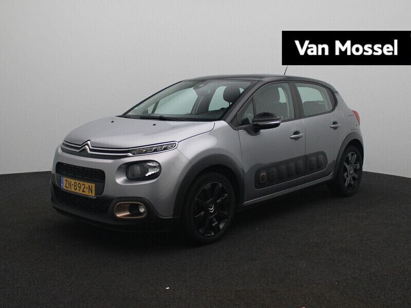 Grijs Gebruikt 2019 Citroën C3 Origins Hatchback | € 9.795 (Eerlijke prijs) - Afbeelding 1/4