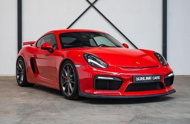 Rood Gebruikt 2015 Porsche Cayman GT4 Coupé | € 99.950 - Afbeelding 1/4