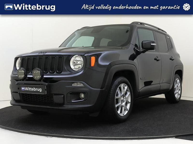Zwart Gebruikt 2018 Jeep Renegade Limited SUV | € 18.925 (Eerlijke prijs) - Afbeelding 1/3