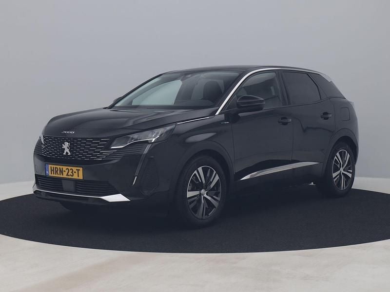 Zwart Gebruikt 2021 Peugeot 3008 Allure SUV | € 23.400 (Super prijs) - Afbeelding 1/4