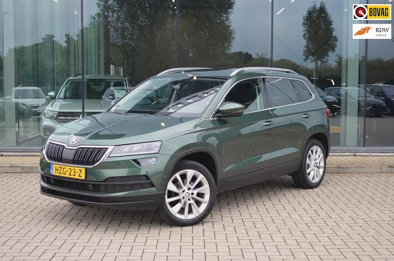 Groen Gebruikt 2021 Skoda Karoq Business Line SUV | € 24.145 (Eerlijke prijs) - Afbeelding 1/4