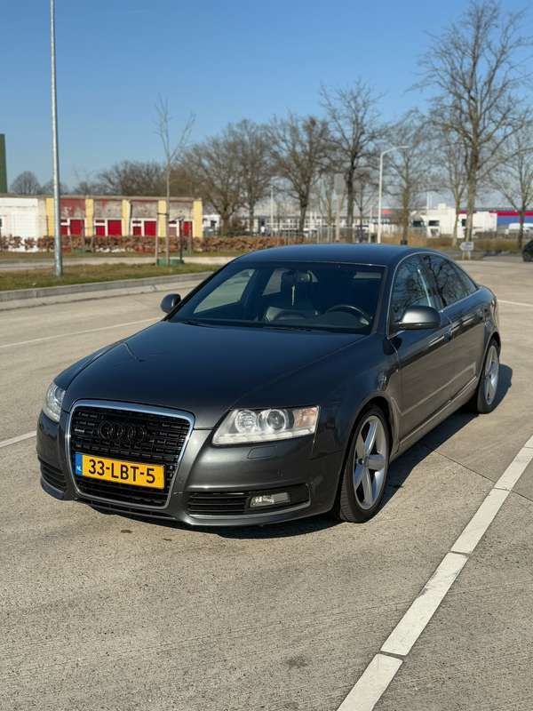 Grijs Gebruikt 2010 Audi A6 Proline Sedan | € 6.500 (Eerlijke prijs) - Afbeelding 1/4