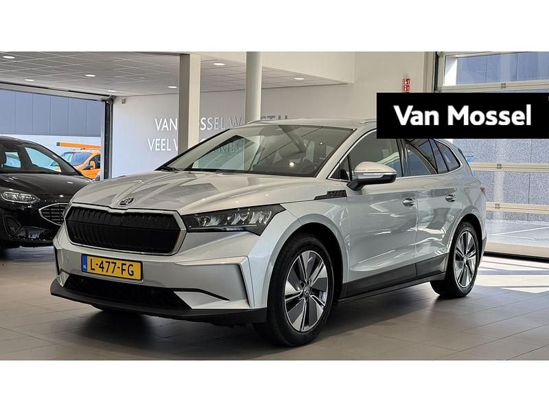 Grijs Gebruikt 2021 Skoda Enyaq iV SUV | € 24.945 (Eerlijke prijs) - Afbeelding 1/4