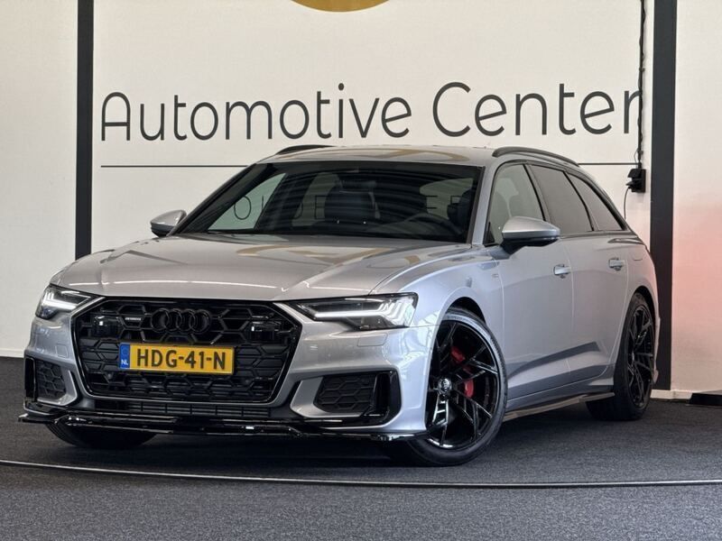 Zilver, metallic lak Gebruikt 2024 Audi A6 S-Line Stationwagen | € 67.735 - Afbeelding 1/4