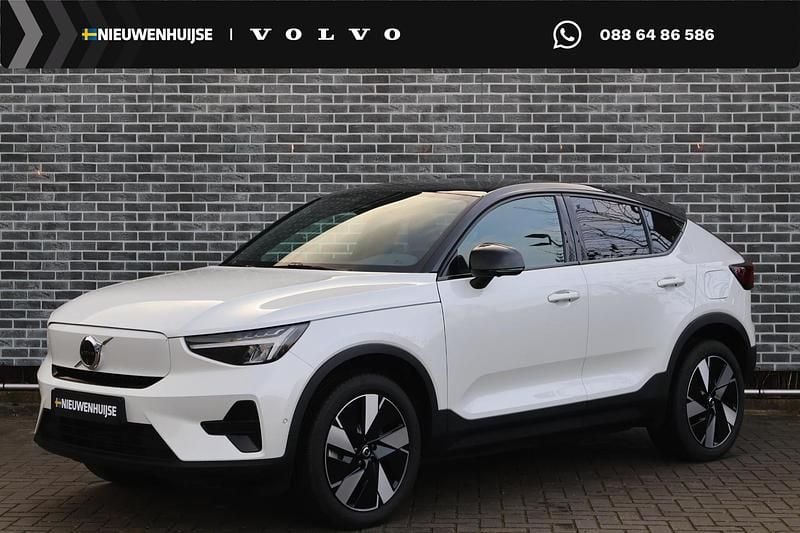 Wit Gebruikt 2025 Volvo EC40 Plus SUV | € 48.894 (Eerlijke prijs) - Afbeelding 1/4