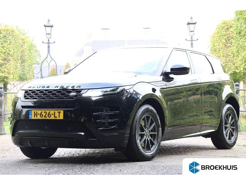 Zwart Gebruikt 2019 Land Rover Range Rover evoque First Edition SUV | € 28.900 - Afbeelding 1/4