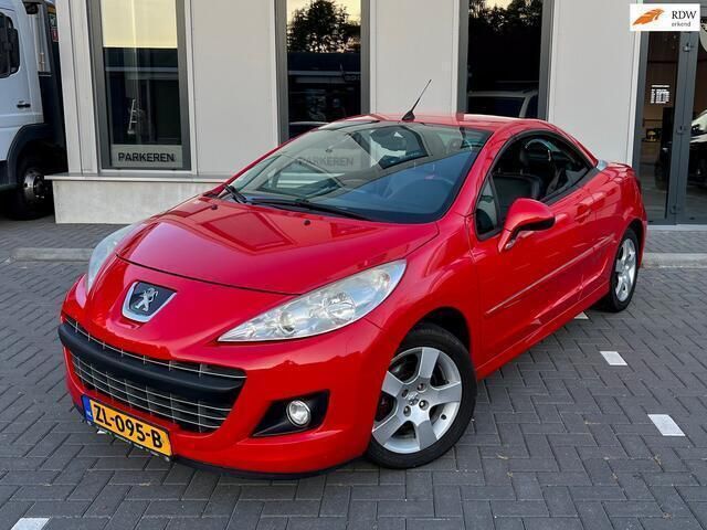 Rood Gebruikt 2010 Peugeot 207 CC Cabriolet | € 3.750 (Eerlijke prijs) - Afbeelding 1/4
