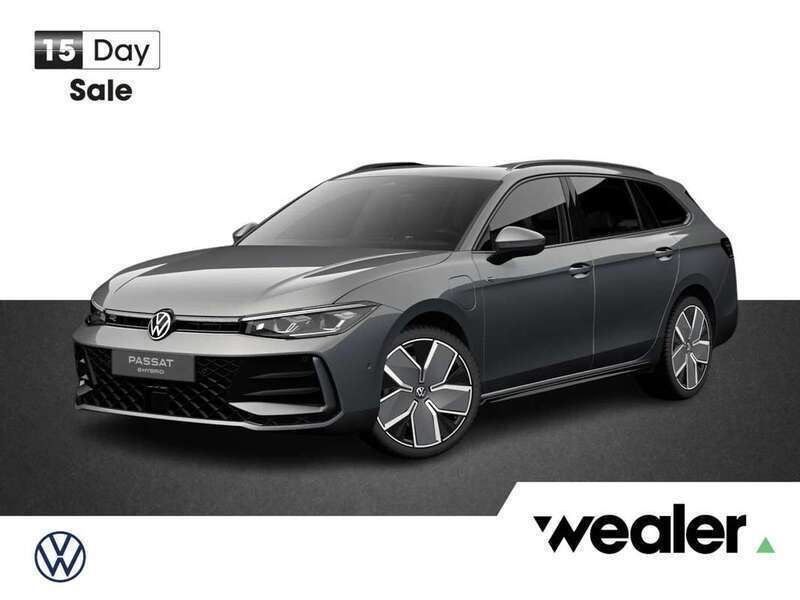 Zwart Nieuw 2024 VW Passat R-line Edition Stationwagen | € 55.480 (Goede deal) - Afbeelding 1/1