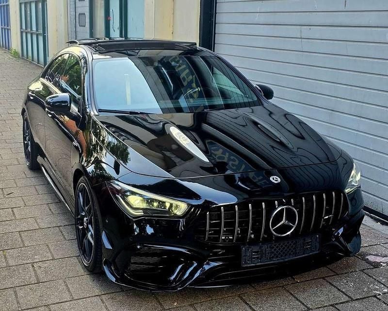 Zwart Gebruikt 2020 Mercedes CLA45 AMG AMG Sedan | € 46.999 (Super prijs) - Afbeelding 1/4