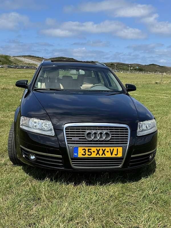 Zwart Gebruikt 2007 Audi A6 Business Stationwagen | € 4.500 (Eerlijke prijs) - Afbeelding 1/4