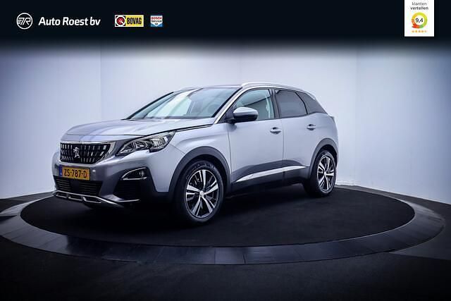Grijs Gebruikt 2019 Peugeot 3008 Allure SUV | € 15.950 (Goede deal) - Afbeelding 1/4
