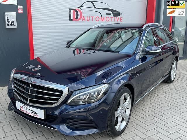 Blauw Gebruikt 2015 Mercedes C250 Stationwagen | € 8.995 (Eerlijke prijs) - Afbeelding 1/4