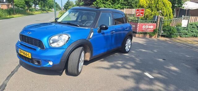 Blauw Gebruikt 2011 Mini Cooper SD Countryman Chili SUV | € 6.950 - Afbeelding 1/4