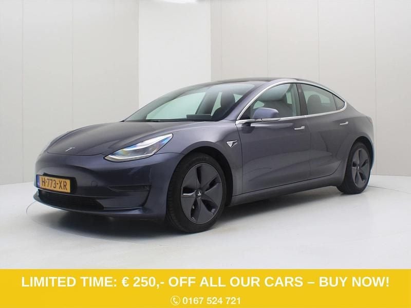 Occasion Tesla Model 3 Long Range AWD 366 kW (498 PK) 2020 Grijs Sedan