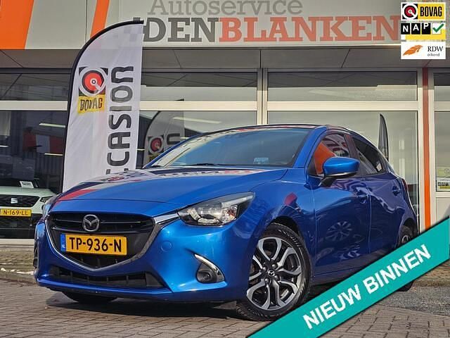Blauw (metallic) Occasion 2018 Mazda 2 Hatchback | € 12.950 (Eerlijke prijs) - Afbeelding 1/4