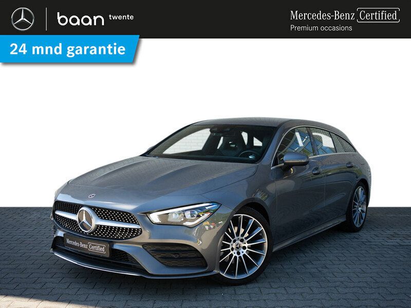Grijs Gebruikt 2021 Mercedes CLA200 Business Stationwagen | € 29.750 (Eerlijke prijs) - Afbeelding 1/4