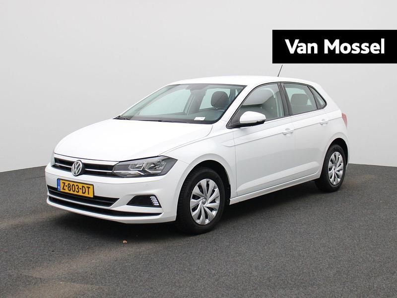 Wit Gebruikt 2019 VW Polo Comfortline Hatchback | € 13.900 (Eerlijke prijs) - Afbeelding 1/4