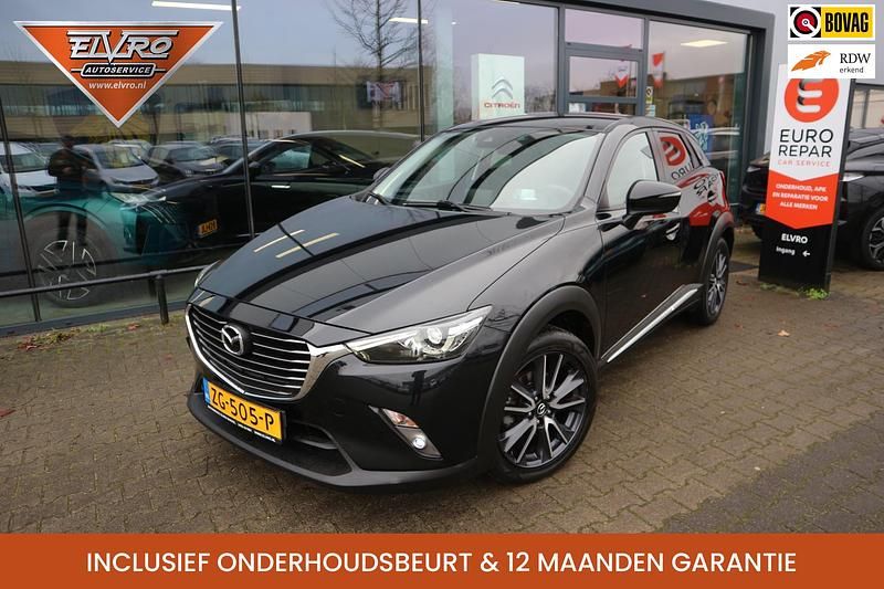Zwart Gebruikt 2017 Mazda CX-3 SUV | € 18.450 (Eerlijke prijs) - Afbeelding 1/4