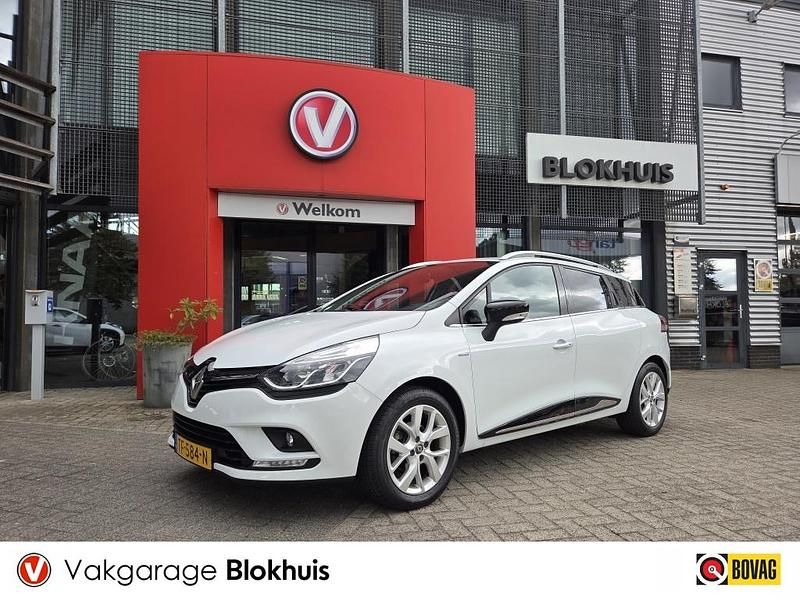 Wit Gebruikt 2018 Renault Clio GrandTour LIMITED Stationwagen | € 10.235 (Eerlijke prijs) - Afbeelding 1/4