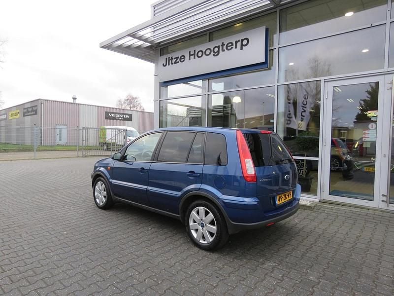 Occasion Ford Fusion Futura 101 PK (74 kW) 2008 Blauw Hatchback
