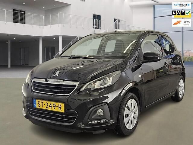 Zwart Gebruikt 2018 Peugeot 108 Active Hatchback | € 7.300 (Goede deal) - Afbeelding 1/4