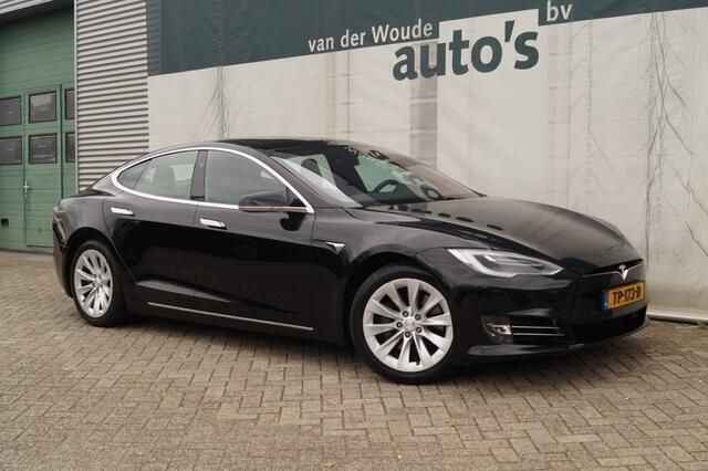 Occasion Tesla Model S 350 kW (476 PK) 2018 Zwart Hatchback