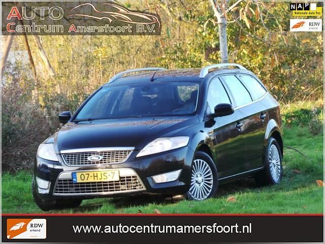 Zwart Occasion 2009 Ford Mondeo Titanium Stationwagen | € 3.449 (Eerlijke prijs) - Afbeelding 1/4