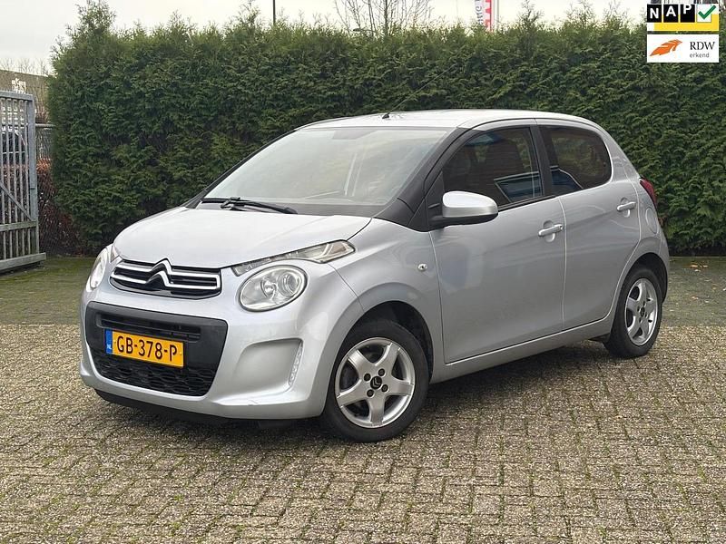 Grijs Gebruikt 2015 Citroën C1 Feel Hatchback | € 8.850 (Goede deal) - Afbeelding 1/4