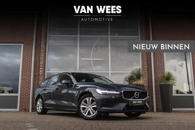 Blauw Gebruikt 2019 Volvo V60 Momentum Stationwagen | € 21.450 (Super prijs) - Afbeelding 1/3
