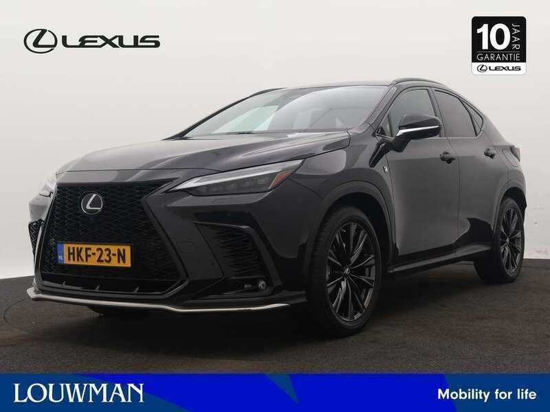 Zwart metallic Gebruikt 2022 Lexus NX450h+ Sport Line SUV | € 59.950 (Eerlijke prijs) - Afbeelding 1/3